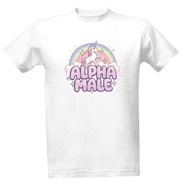 Tričko s potiskem Alpha Muz