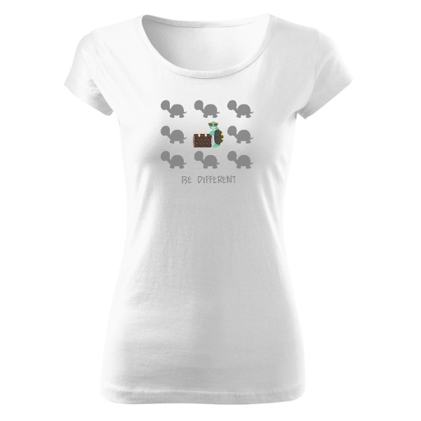 Tričko s potiskem Be different