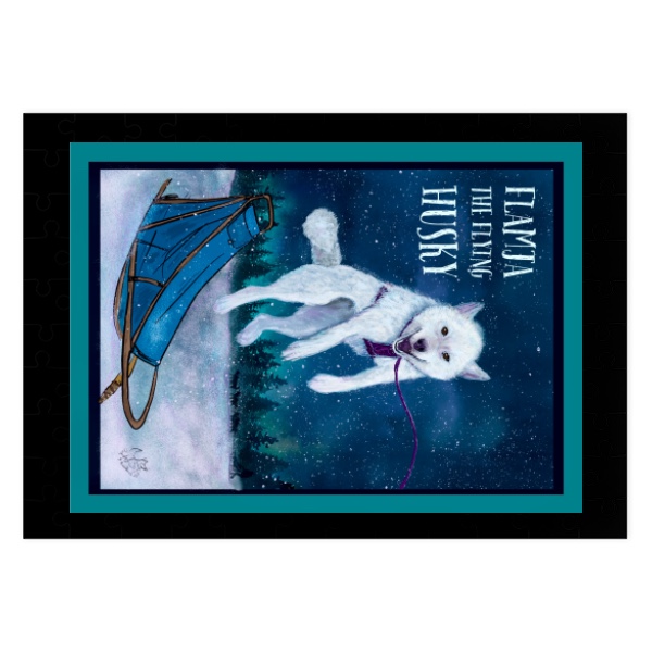 Puzzle velké s potiskem Flamja 