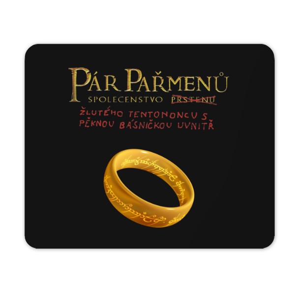 Podložka pod myš s potiskem Podložka pod myš Pár Pařmenů