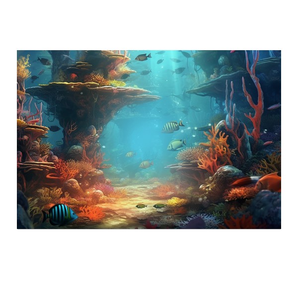 Puzzle střední  s potiskem Podvodní svět