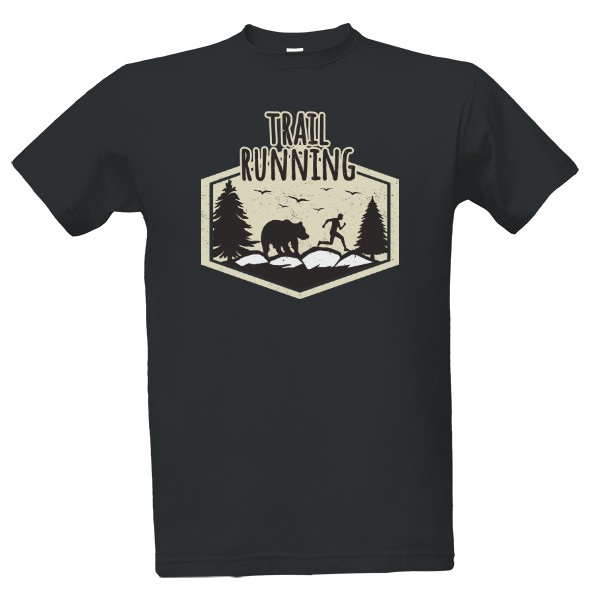 Tričko s potiskem Trail running